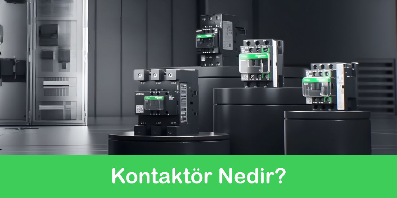 Kontaktör Nedir? Çalışma Prensibi, Türleri ve Schneider Kontaktör Seçim Rehberi