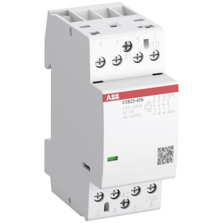 ABB 1SAE231111R0622, ESB25-22N, ESB, 25 Amper, 2NA+2NK, Sessiz Kontaktör, 230 Volt AC/DC