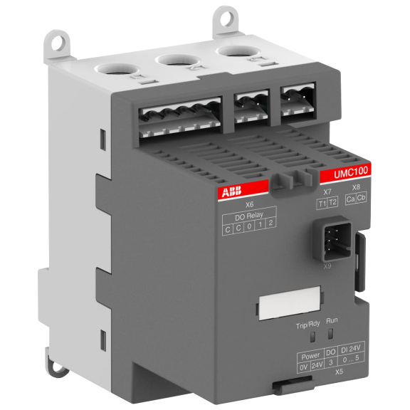 ABB 1SAJ530000R1100, UMC100.3 UC, UMC, Evrensel Motor Koruma Sistemi için Ana Modül, 100-240 Volt AC/DC