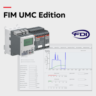 ABB 1SAJ925000R0001, FIM UMC Edition, Evrensel Motor Koruma Sistemi için Yazılım Paketi