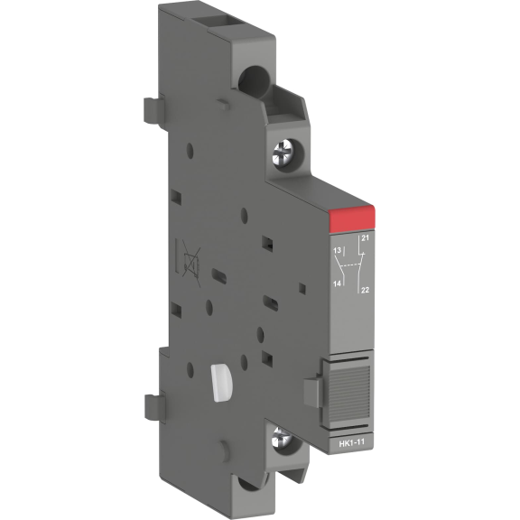 ABB 1SAM201902R1001, HK1-11, MS116-MS132-MO132-MS165 Motor Koruma Şalterleri için Yardımcı Kontak Blok, 1NA+1NK