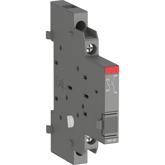 ABB 1SAM201902R1002, HK1-20, MS116-MS132-MO132-MS165 Motor Koruma Şalterleri için Yardımcı Kontak Blok, 2NA