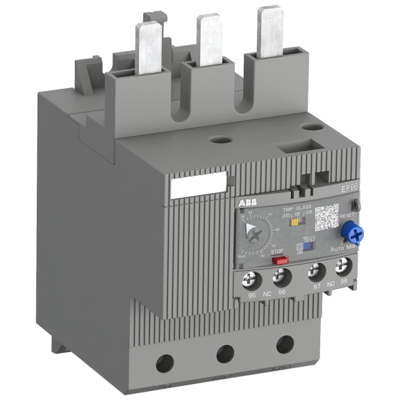 ABB 1SAX341001R1101, EF96-100, EF Serisi, 36-100 Amper, AF80-AF96 Kontaktörler için Elektronik Termik Röle