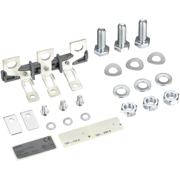 ABB 1SAZ401110R0001, DB200, TA2000 Serisi, TA200DU Termik Rölelerin Ray Montajı için Bağımsız Montaj Kiti