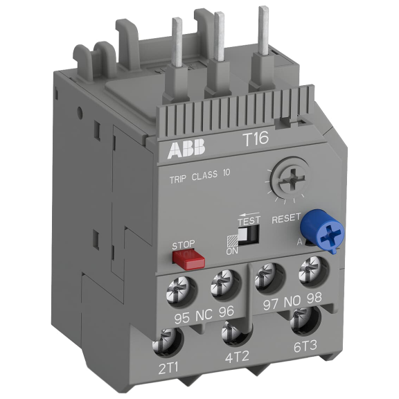 ABB 1SAZ711201R1043, T16-10, T16 Serisi, 7.6-10 Amper, AS/ASL-B6/B7 Kontaktörler için Mini Termik Röle