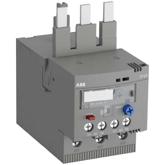 ABB 1SAZ811201R1007, TF65-67, TF Serisi, 57-67 Amper, AF40-AF65 Kontaktörler için Termik Röle