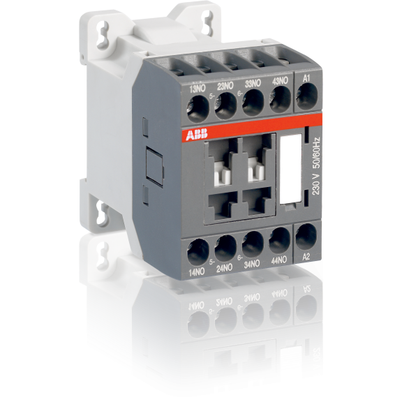 ABB 1SBH101001R2040, NS40E, NS Serisi, 4NA, Mini Yardımcı Kontaktör, 24 Volt AC