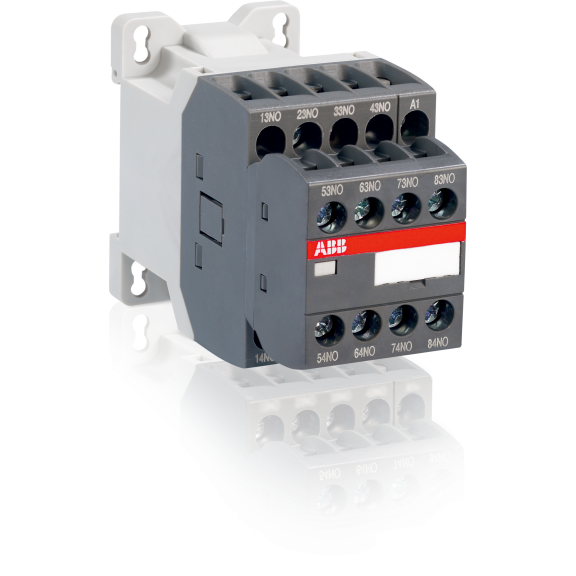 ABB 1SBH101001R2080, NS80E, NS Serisi, 8NA, Mini Yardımcı Kontaktör, 24 Volt AC