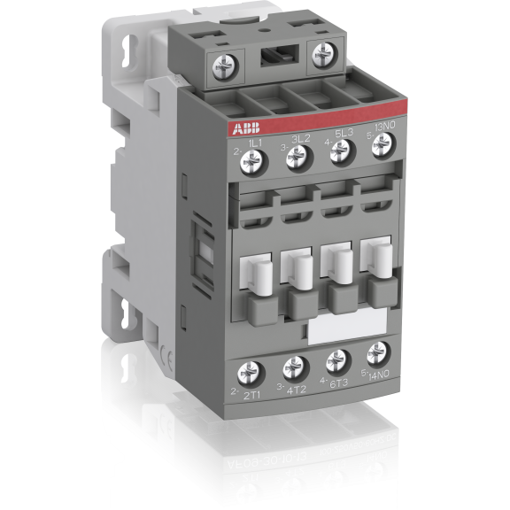 ABB 1SBL137001R1310, AF09-30-10, AF Serisi, 9 Amper, 4 kW, 3 Kutuplu, Kontaktör, 100-250 Volt AC/DC, 1NA