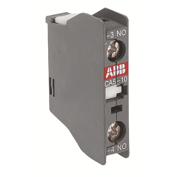 ABB 1SBN010010R1010, CA5-10, UA Serisi, UA30-UA110 Kompanzasyon Kontatörleri İçin Yardımcı Kontak Blok, 1NA