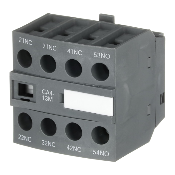 ABB 1SBN010140R1113, CA4-13M, AF Serisi, AF09-AF16-30-10 Kontatörler İçin Yardımcı Kontak Blok, 1NA+3NK