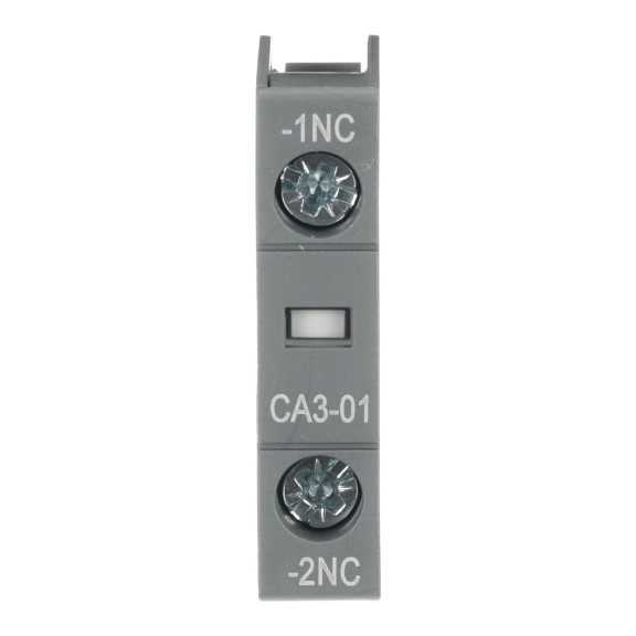 ABB 1SBN011010T1001, CA3-01, AS Serisi, Mini Kontatörler İçin Yardımcı Kontak Blok, 1NK