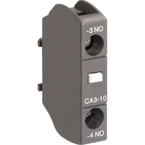 ABB 1SBN011010T1010, CA3-10, AS Serisi, Mini Kontatörler İçin Yardımcı Kontak Blok, 1NA