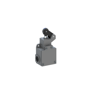ABB 1SBV011331R1211, LS60M31B11, Komple Metal Nihayet Şalteri, Doğrusal Hareketli Kafa, Yatay Yönde Hareketli Termoplastik Makaralı Kol, 1NA+1NK