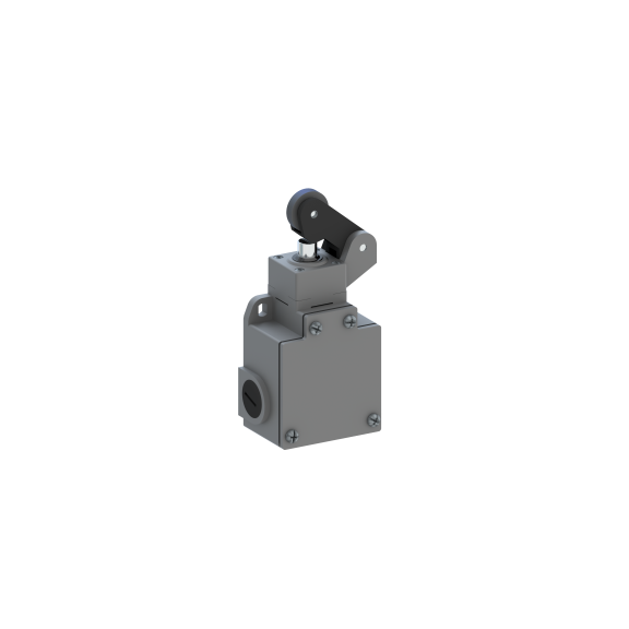 ABB 1SBV011331R1211, LS60M31B11, Komple Metal Nihayet Şalteri, Doğrusal Hareketli Kafa, Yatay Yönde Hareketli Termoplastik Makaralı Kol, 1NA+1NK