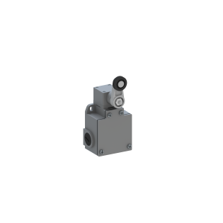 ABB 1SBV011341R1211, LS60M41B11, Komple Metal Nihayet Şalteri, Açısal Hareketli Kafa, Termoplastik Makaralı Pim, 1NA+1NK