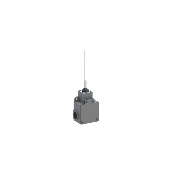 ABB 1SBV011391R1211, LS60M91B11, Komple Metal Nihayet Şalteri, Açısal Hareketli Kafa, Spiral Telli Kol(Kedi Bıyığı), 1NA+1NK