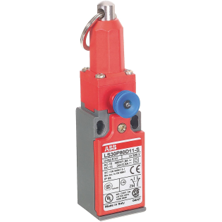 ABB 1SBV030180R1411, LS31P80D11-S, Plastik Gövdeli Emniyet Nihayet Şalteri, 2 Kutuplu, 1NA+1NK, Kontak Kilitsiz