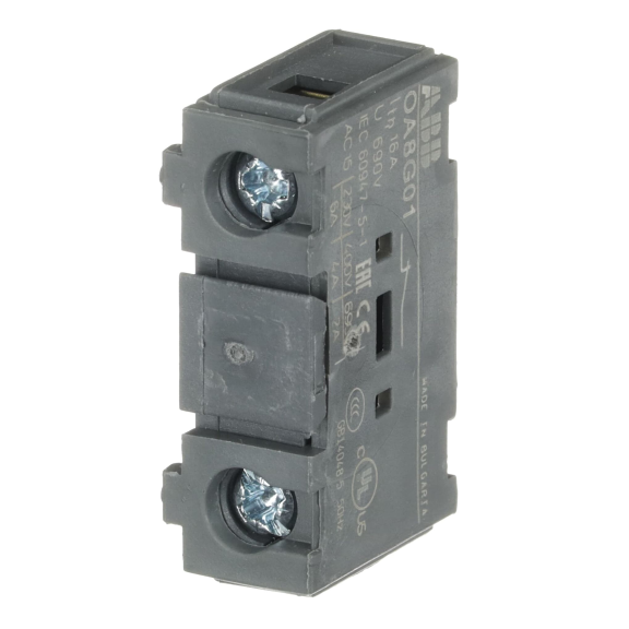 ABB 1SCA022744R2240, OA8G01, Compact ATS, Otomatik Transfer Şalterleri için Yardımcı Kontak Blok, 1NK