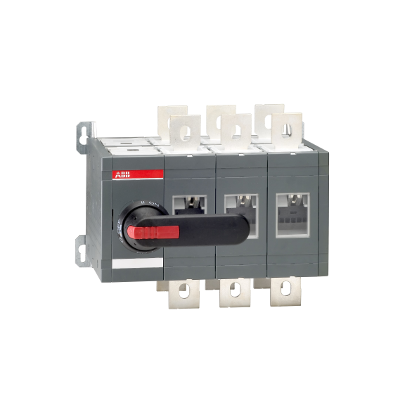 ABB 1SCA022785R6300, OT800E03CP, 800 Amper, 3 Kutuplu, Manuel Transfer Şalteri, 1-0-2 Konumlu