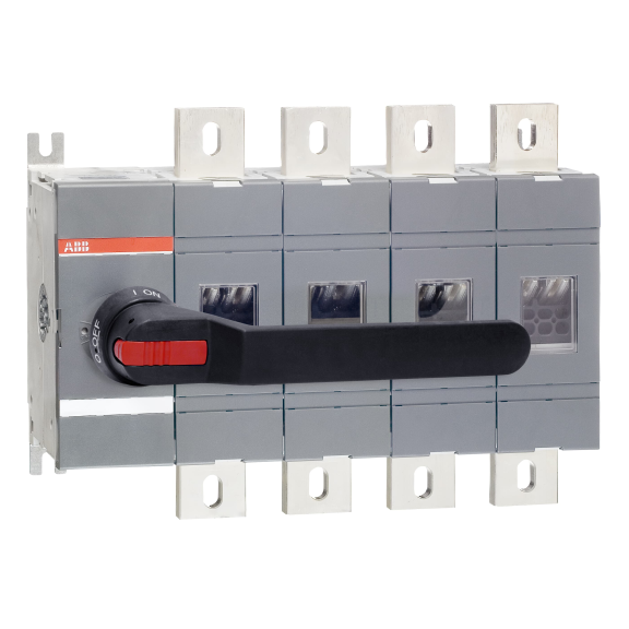 ABB 1SCA022860R6150, OT1000E04P, OT Serisi, 1000 Amper, 4 Kutuplu, Sigortasız Yük Ayırıcı, 110kA