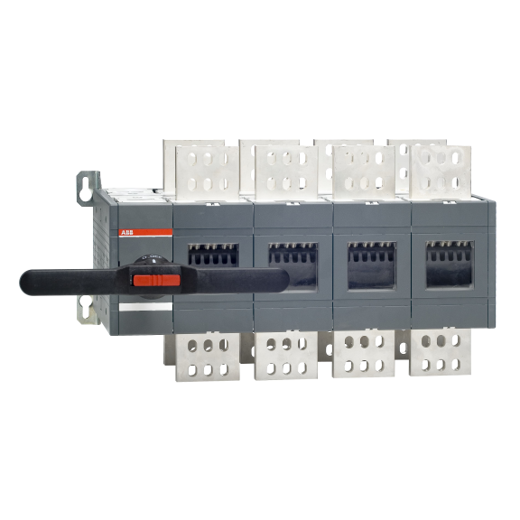 ABB 1SCA103906R1001, OT2500E04CP, 2500 Amper, 4 Kutuplu, Manuel Transfer Şalteri, 1-0-2 Konumlu