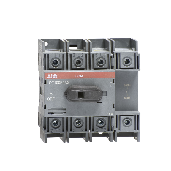 ABB 1SCA105018R1001, OT100F4N2, OT Serisi, 100 Amper, 4 Kutuplu, Sigortasız Yük Ayırıcı, 3.6kA