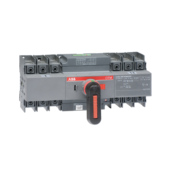 ABB 1SCA120070R1001, OTM125F3CMA230V, 125 Amper, 3 Kutuplu, Motorlu Transfer Şalteri, 1-0-2 Konumlu