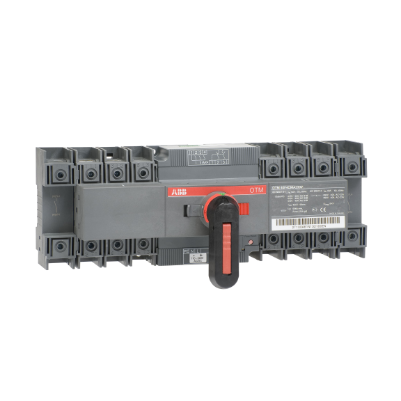 ABB 1SCA120102R1001, OTM40F4CMA230V, 40 Amper, 4 Kutuplu, Motorlu Transfer Şalteri, 1-0-2 Konumlu