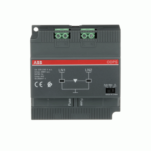 ABB 1SCA122946R1001, ODPS230, Motorlu Transfer Şalterleri Motor Sistemi için Çift Besleme Modülü ve ATS Ünitesi