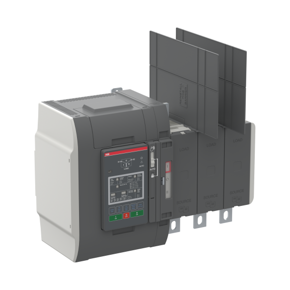 ABB 1SCA149960R1001, OXB800E3X2QB, TruONE ATS, 800 Amper, 3 Kutuplu, Seviye 2, Otomatik Transfer Şalteri