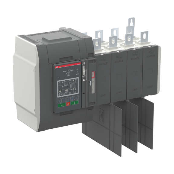 ABB 1SCA151026R1001, OXB500E3S2QT, TruONE ATS, 400 Amper, 4 Kutuplu, Seviye 2, Otomatik Transfer Şalteri