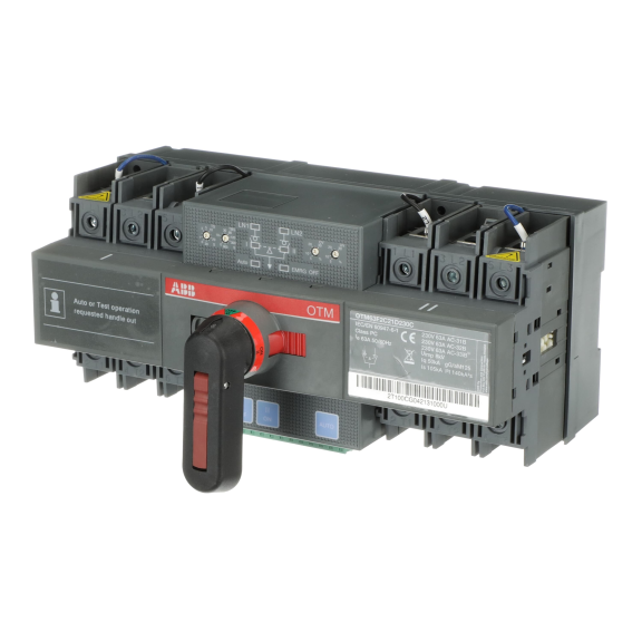 ABB 1SCA151422R1001, OTM63F2C21D230C, Compact ATS, 63 Amper, 2 Kutuplu, Otomatik Transfer Şalteri, Ayarlanabilir Tip, Şebeke-Şebeke veya Şebeke-Jeneratör