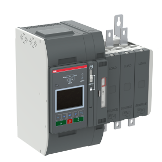 ABB 1SCA152042R1001, OXB200E3X3QB, TruONE ATS, 200 Amper, 3 Kutuplu, Seviye 3, Otomatik Transfer Şalteri, LCD Ekranlı