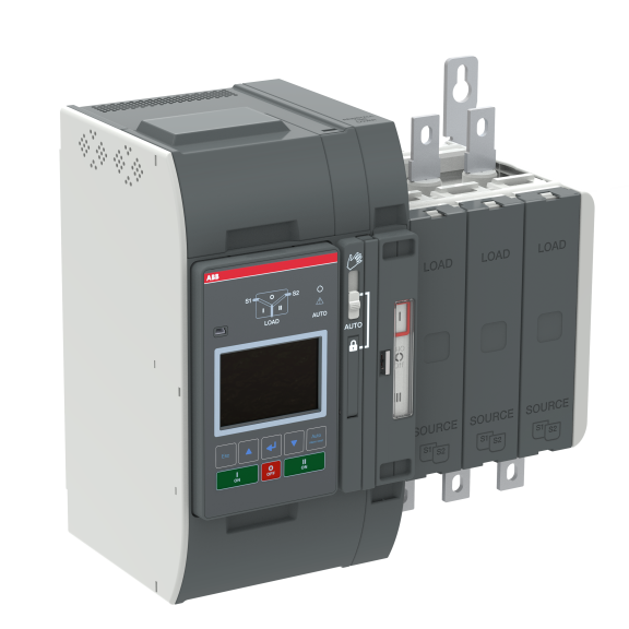 ABB 1SCA152042R1001, OXB200E3X3QB, TruONE ATS, 200 Amper, 3 Kutuplu, Seviye 3, Otomatik Transfer Şalteri, LCD Ekranlı
