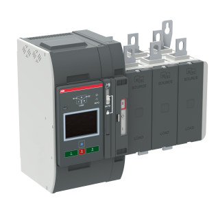 ABB 1SCA152047R1001, OXB315E3X4QT, TruONE ATS, 315 Amper, 3 Kutuplu, Seviye 4, Otomatik Transfer Şalteri, Dokunmatik Ekranlı