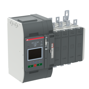 ABB 1SCA153430R1001, OXB200E3S2QB, TruONE ATS, 200 Amper, 4 Kutuplu, Seviye 3, Otomatik Transfer Şalteri, LCD Ekranlı