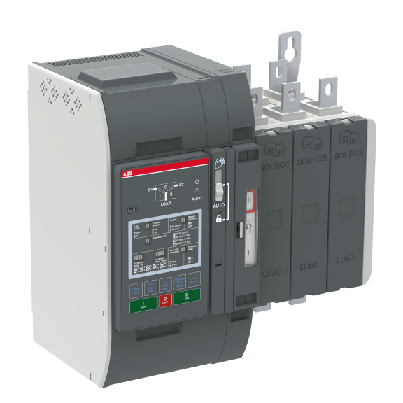 ABB 1SCA153434R1001, OXB200E3X2QT, TruONE ATS, 200 Amper, 3 Kutuplu, Seviye 2, Otomatik Transfer Şalteri