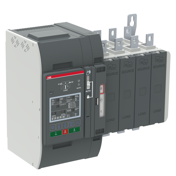 ABB 1SCA153457R1001, OXB250E3S2QT, TruONE ATS, 250 Amper, 4 Kutuplu, Seviye 2, Otomatik Transfer Şalteri