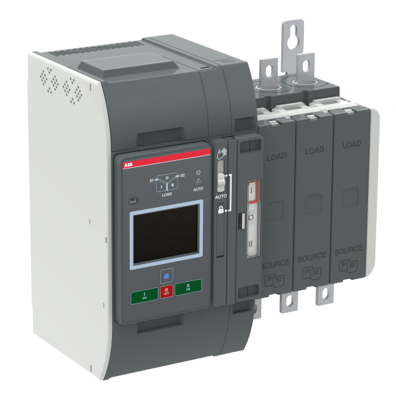 ABB 1SCA153463R1001, OXB250E3X4QB, TruONE ATS, 250 Amper, 3 Kutuplu, Seviye 4, Otomatik Transfer Şalteri, Dokunmatik Ekranlı