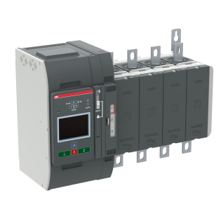 ABB 1SCA153504R1001, OXB315E3S4QB, TruONE ATS, 315 Amper, 4 Kutuplu, Seviye 4, Otomatik Transfer Şalteri, Dokunmatik Ekranlı