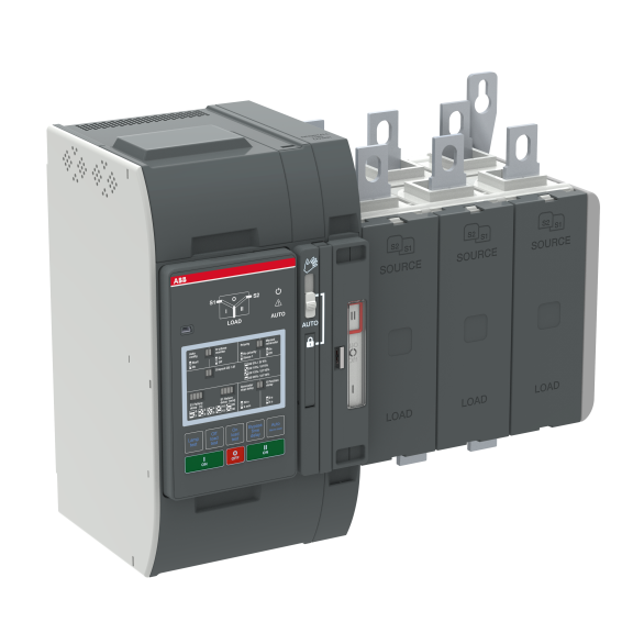 ABB 1SCA153507R1001, OXB315E3X2QT, TruONE ATS, 315 Amper, 3 Kutuplu, Seviye 2, Otomatik Transfer Şalteri