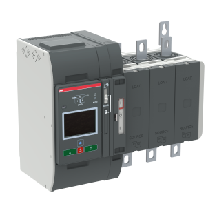 ABB 1SCA153523R1001, OXB400E3X4QB, TruONE ATS, 400 Amper, 3 Kutuplu, Seviye 4, Otomatik Transfer Şalteri, Dokunmatik Ekranlı