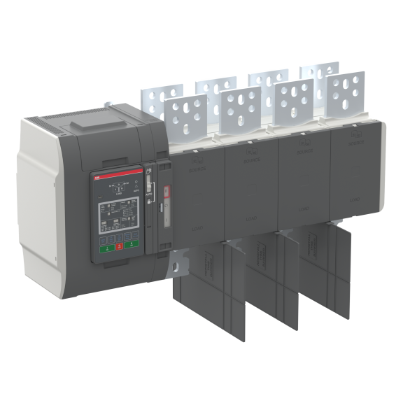 ABB 1SCA153578R1001, OXB1000E3S2QT, TruONE ATS, 1000 Amper, 4 Kutuplu, Seviye 2, Otomatik Transfer Şalteri