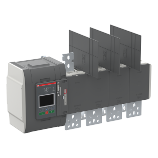 ABB 1SCA153579R1001, OXB1000E3S3QB, TruONE ATS, 1000 Amper, 4 Kutuplu, Seviye 3, Otomatik Transfer Şalteri, LCD Ekranlı