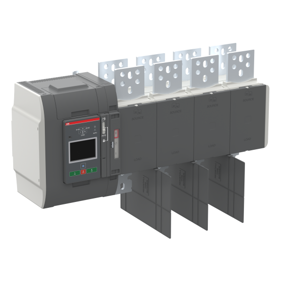 ABB 1SCA153581R1001, OXB1000E3S4QT, TruONE ATS, 1000 Amper, 4 Kutuplu, Seviye 4, Otomatik Transfer Şalteri, Dokunmatik Ekranlı