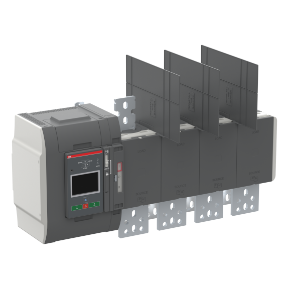 ABB 1SCA153614R1001, OXB1250E3S4QB, TruONE ATS, 1250 Amper, 4 Kutuplu, Seviye 4, Otomatik Transfer Şalteri, Dokunmatik Ekranlı