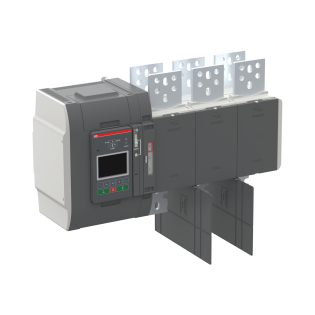 ABB 1SCA153628R1001, OXB1600E3X2QB, TruONE ATS, 1600 Amper, 3 Kutuplu, Seviye 3, Otomatik Transfer Şalteri, LCD Ekranlı