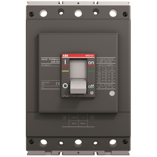 ABB 1SDA066565R1, SACE Formula, 500 Amper, 3 Kutuplu, 50 kA, Kompakt Şalter, A3S630, TMF, In=500A