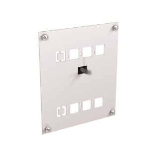 ABB 1SDA066642R1, Tmax XT, XT2 Soketli ve Çekmeceli Kompakt Şalterlerin Mekanik Kilitlenmesi için MIR-P Montaj Plakası